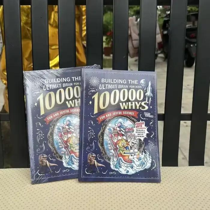 Livre scientifique pour enfants 100 000 pourquoi - Encyclopédie éducative amusante, pour stimuler le cerveau et développer la pensée scientifique