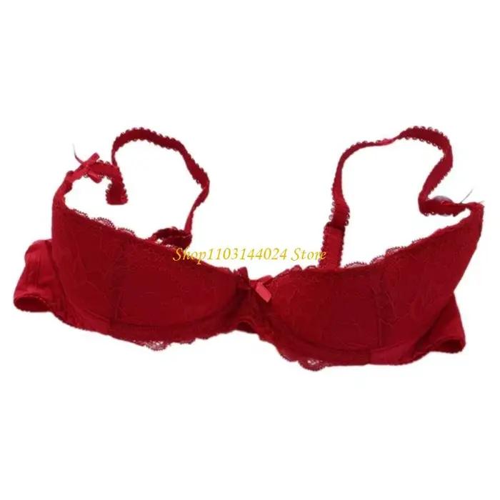 Soutien-gorge Balconette pour femmes avec effet Push Up 1/4 tasse