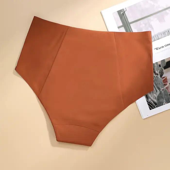 Offre spéciale taille moyenne sans couture période menstruelle Culotte 4 couches absorbant étanche