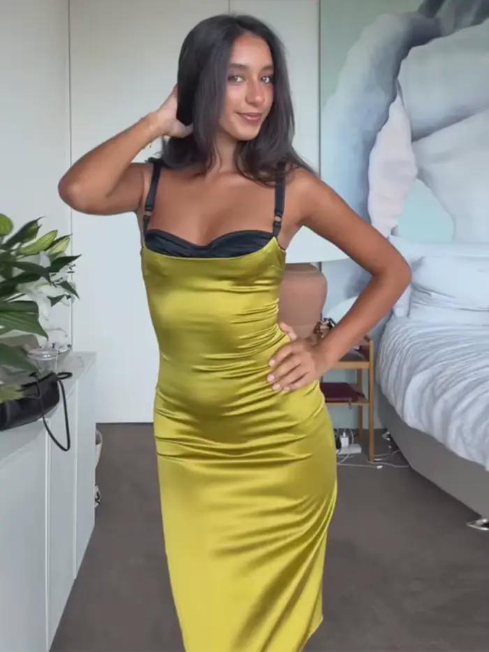 Robe longue moulante sexy sans manches et dos nu pour femme avec rembourrage intégré
