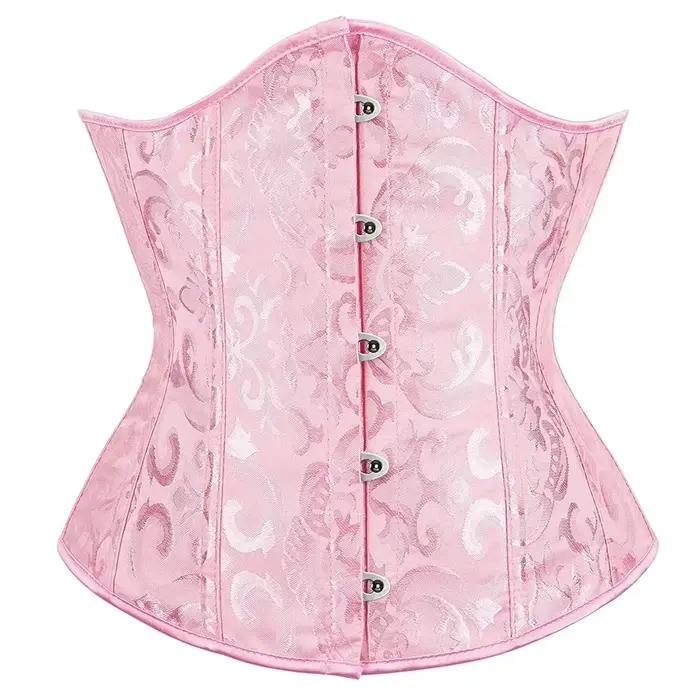 Corset Bustier Vintage Floral Push-up Frontal Closure Femme Occasions Spéciales Mode Gothique Jour Jour Usage