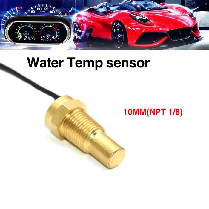 Capteur de température de l'eau 10MM 14MM 17MM 21MM NPT1/8, capteur de température à filetage pour train, camion, bateau, navire, véhicule