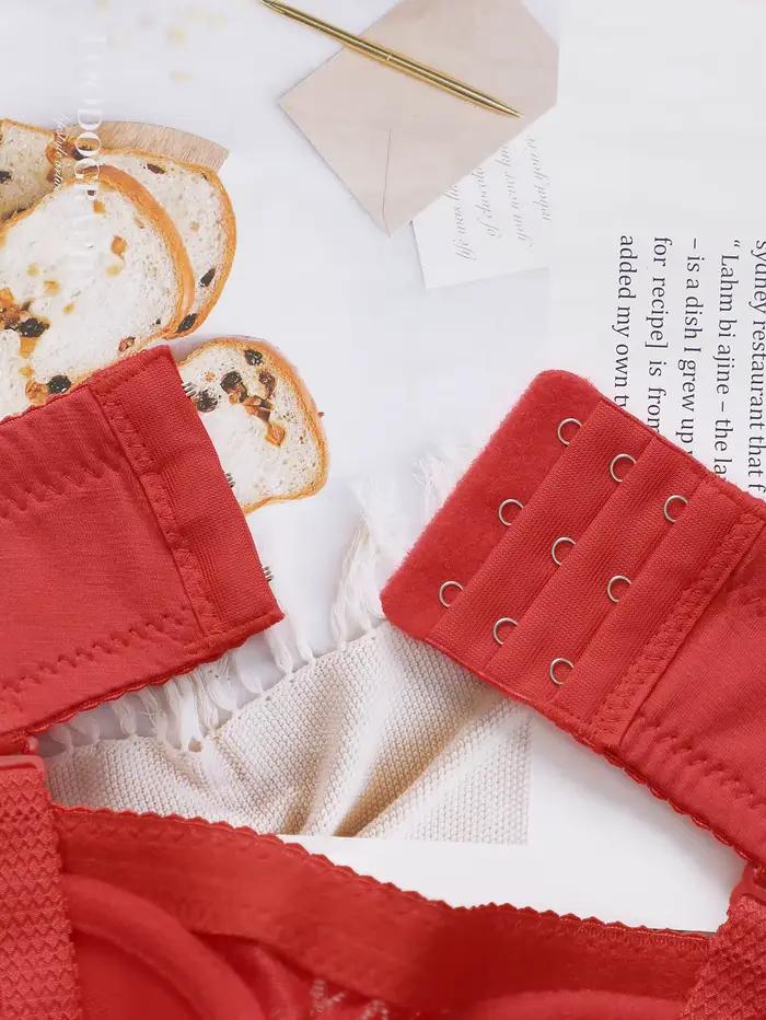 Soutien-gorge en dentelle à armatures pour femmes