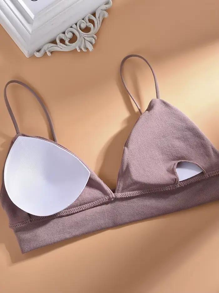 Soutien-gorge tubulaire triangle français pour femmes