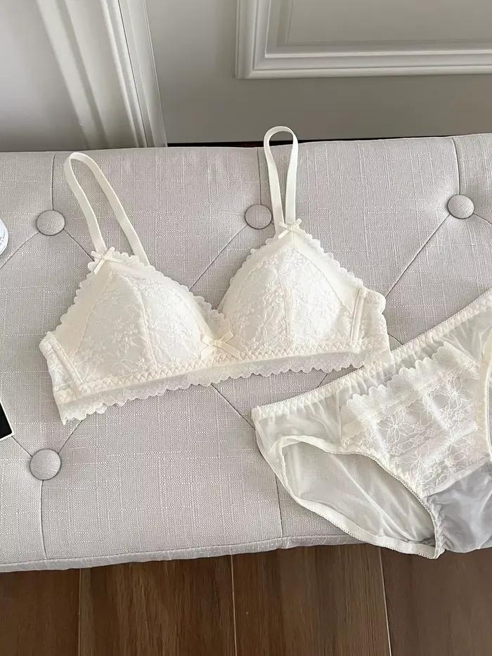 Soutien-gorge français en dentelle pour femmes