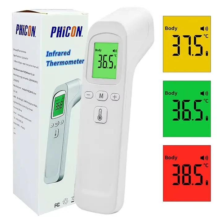Thermomètre numérique infrarouge pour fièvre, médical, domestique, pour nourrissons et adultes, Laser sans contact, température corporelle, oreille