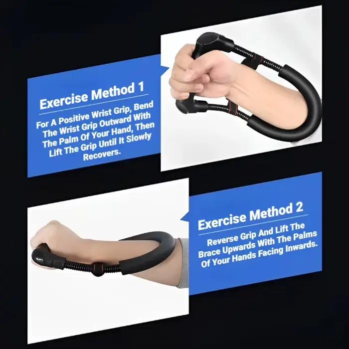 Entraîneur de bras réglable, avant-bras, exercices de poignet, renforcement de puissance, équipement de Fitness, poignées d'entraînement