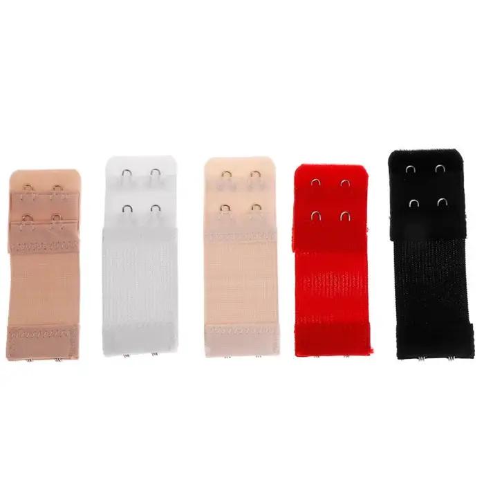 Extension de Sangle de Soutien-Gorge pour Femme, 5 Pièces, 2 Crochets, 2 Rangées, Intimes, Accessoires Intimes