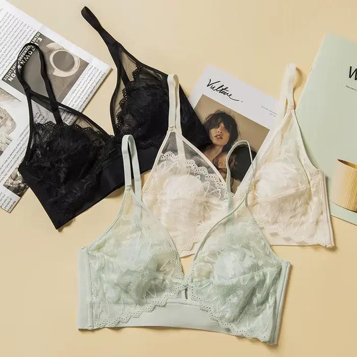 Soutien-gorge Push Up en dentelle pour femmes
