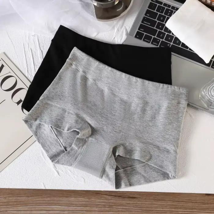 Culotte en Coton Respirant à Haute artificiel asticité pour Femme