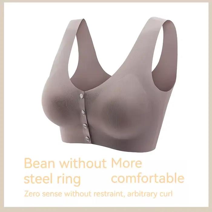Soutien-gorge ultra-fin respirant à ouverture frontale pour femme