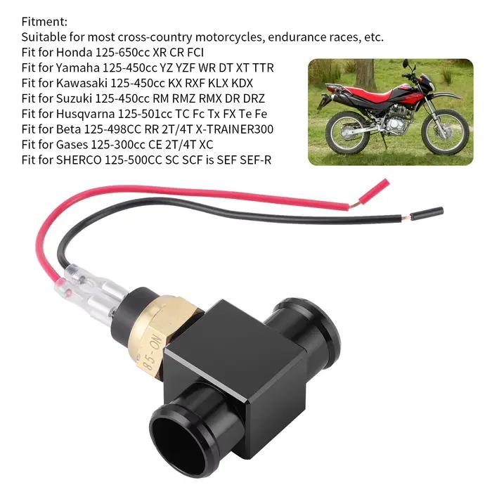 Thermostat de température de l'eau, radiateur, ventilateur de liquide de refroidissement, capteur de température pour moto, ATV, véhicule tout-terrain