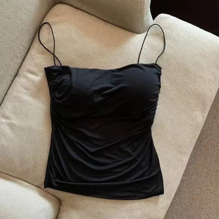 Sexy haut pour femme dos sangle croisée débardeur Push Up course sport soutien-gorge respirant doux Fitness beauté