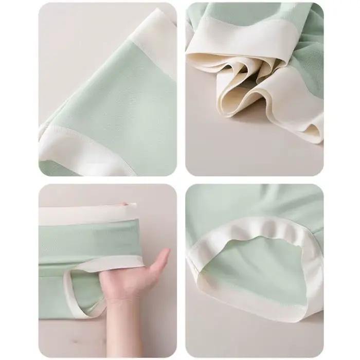 Lot de 4 culottes invisibles sans couture 50S confortables pour femmes