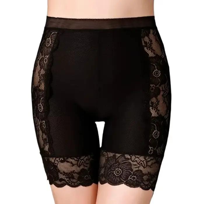 Shorty de sécurité sans couture pour femme, taille haute, extensible, amincissant, lingerie d'été