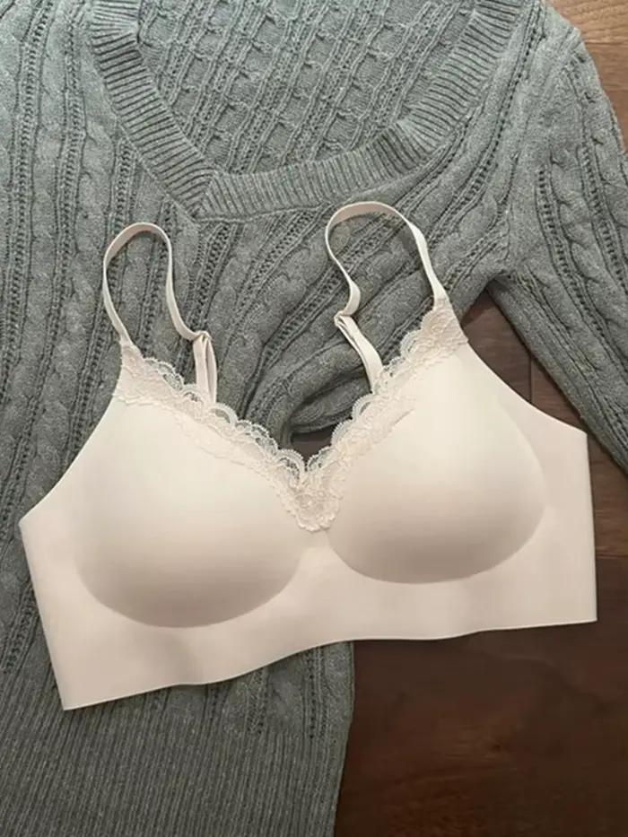 BANERDANNI Soutien-gorge sans couture de style japonais | Lingerie légère d'été à petit buste