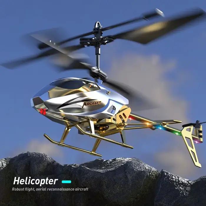 Hélicoptère RC 3.5CH pour garçon avec lumière, résistant aux chutes, XK913, hélicoptère télécommandé, avion, jouet volant d'intérieur, cadeau