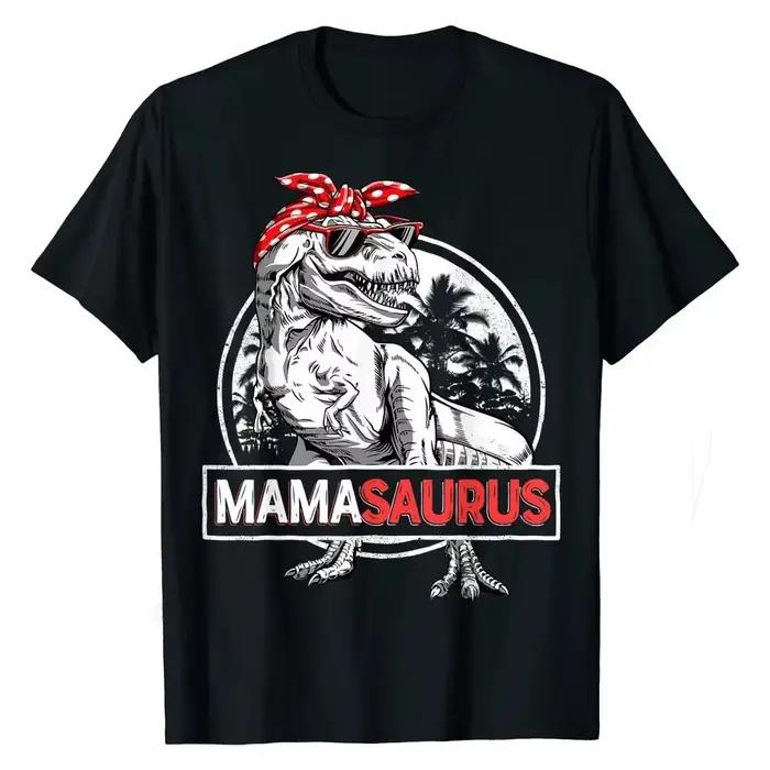 PAPASAURUS t-shirt PAPASAURUS T rex Papa Saurus dinosaure hommes papa papa classique coton haut pour garçon fou Faddish t-shirts Streetwear