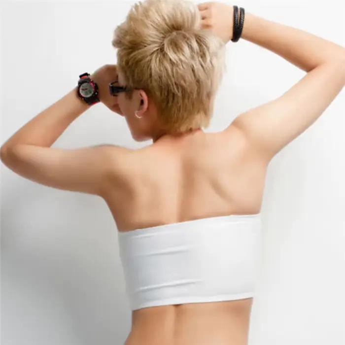 Tomboy-Soutien-Gorge Intime Crop Les Lesbiennes Slim Chest Breast Binder