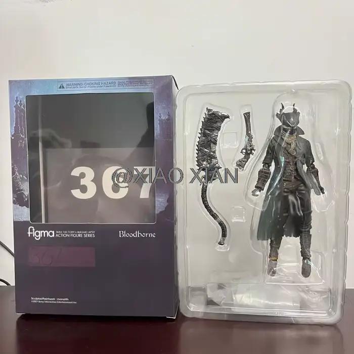 Bloodborne Figma 367 Figure les chasseurs sang chasseur jeu décoration modèle jouets figurine d'action cadeau de noël pour enfant