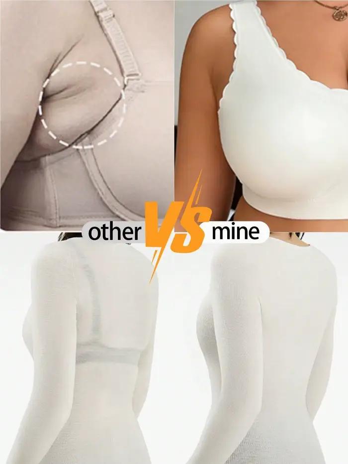 Soutien-gorge sans fil grande taille pour femmes, hauts de sport sans couture, soutien-gorge push-up sexy, doux, confortable, respirant, sans armatures, grande taille