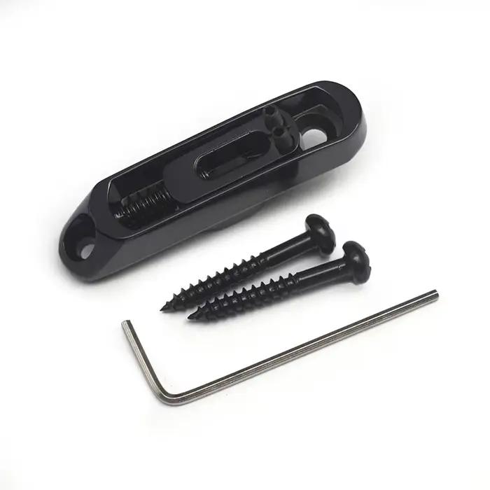 JEBridge à cordes simples, corps de creux, type fendu, pièces, 4, 5, 6, 7/8, 10.5x49.5mm