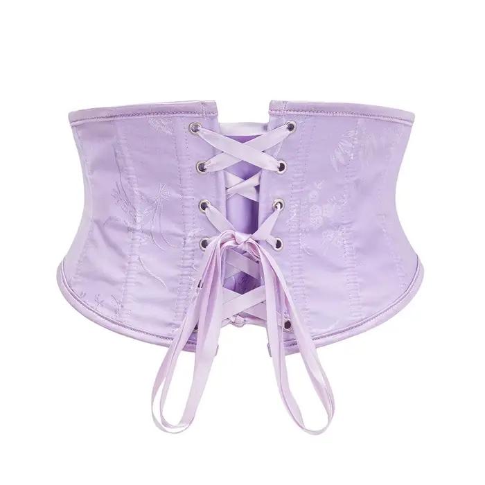 Corsets sous le buste en Jacquard Vintage pour femmes