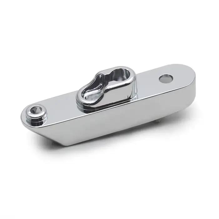 JEBridge à cordes simples, corps de creux, type fendu, pièces, 4, 5, 6, 7/8, 10.5x49.5mm