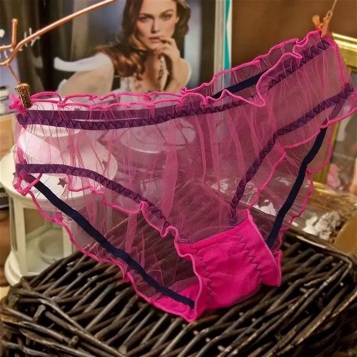 Sous-vêtements transparents pour femmes