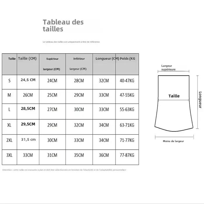 Ceinture d'entraînement de taille Corset pour façonner la taille