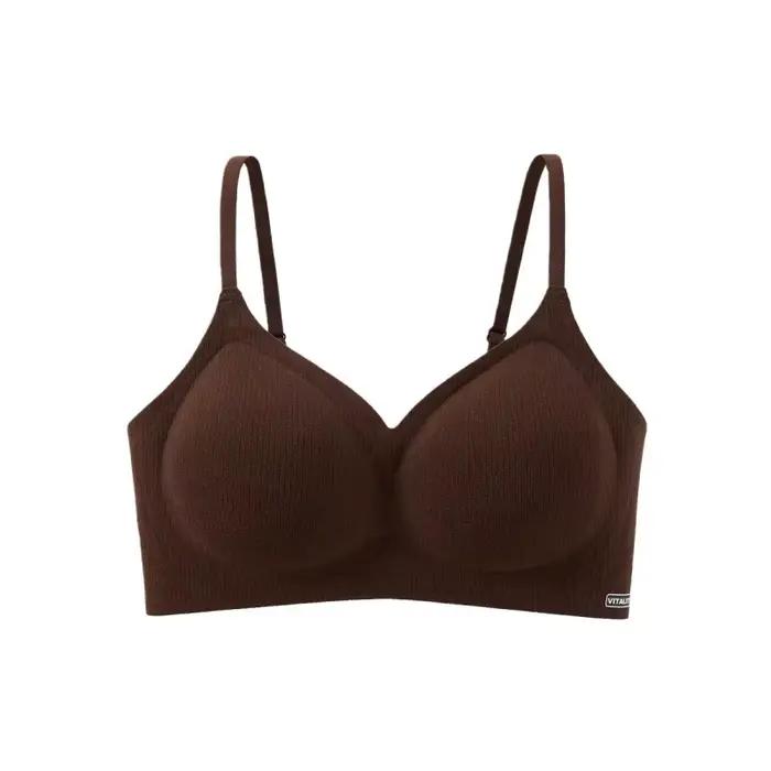 Soutien-gorge invisible respirant à armatures pour femme