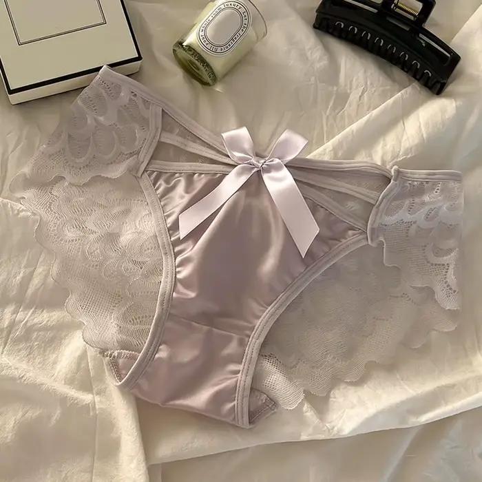 Culottes pour femmes respirantes en tissu pur et lisse