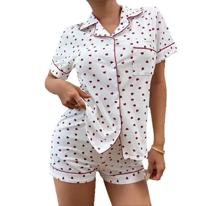 Femmes Pyjama Ensembles Pyjamas Coton