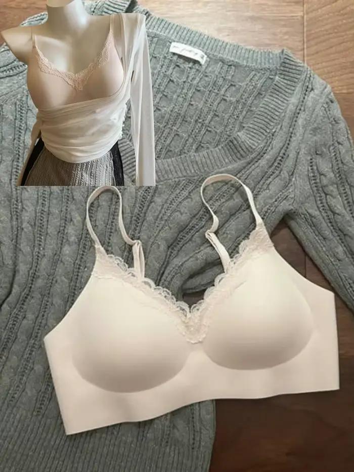 BANERDANNI Soutien-gorge sans couture de style japonais | Lingerie légère d'été à petit buste