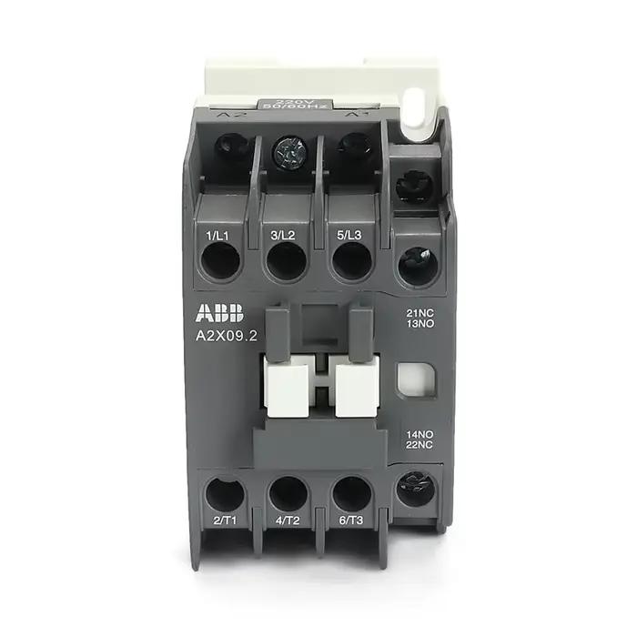 Contacteur AC ABB triphasé A2X09.2-30-11 Contact auxiliaire 1NO1NC Contact principal 3NO Produit d'origine