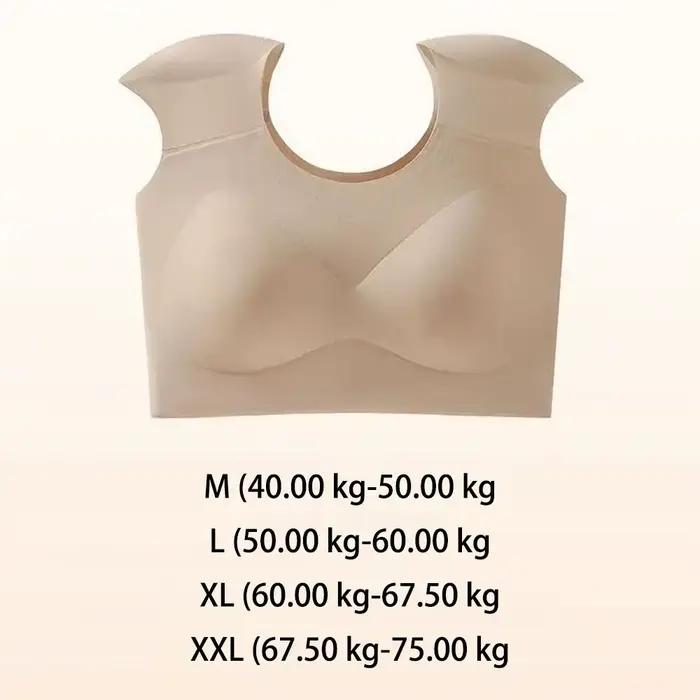 Soutien-gorge d'épaule à angle droit sans trace