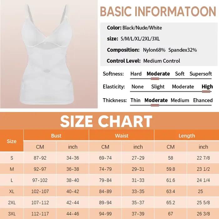 Body Shaper pour femmes contrôle du ventre Shapewear débardeurs de Compression haut caraco col en v Camisoles sans