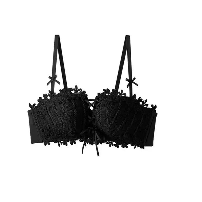 Soutien-gorge brodé floral pour femmes