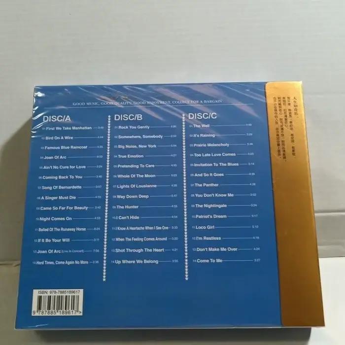 Album CD classique folklorique, chef-d'œuvre sur le thème du manteau imperméable bleu, avec une qualité sonore haute fidélité sur vinyle noir, disque musical