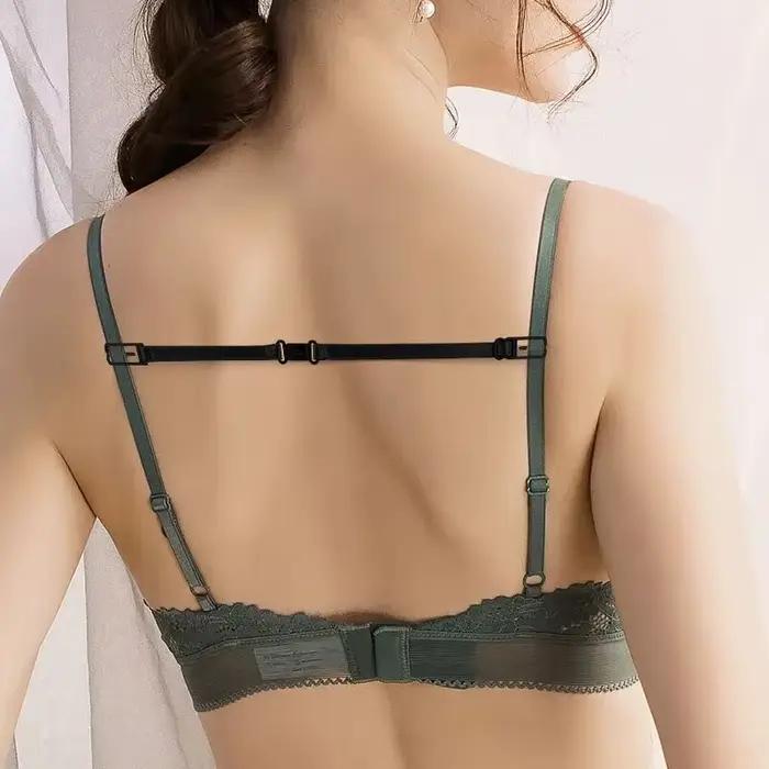 Clips de Sangle de Soutien-Gorge artificiel astiques, Réglables, Antidérapants, Dissimulés, Contrôle d'Aleavage, 6 Pièces