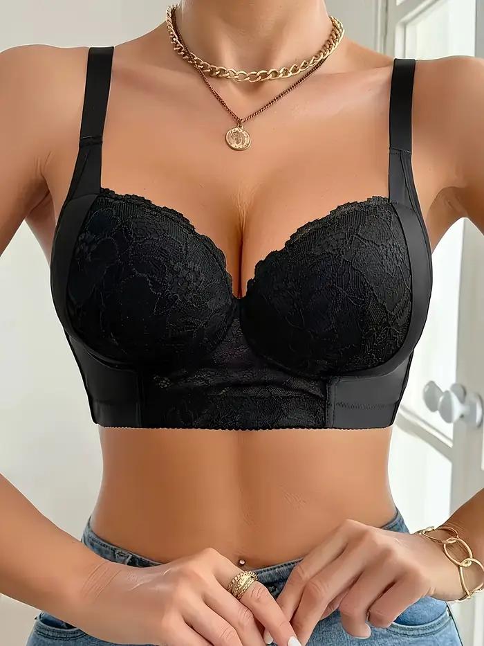 Soutien-gorge pliable en dentelle pour femme