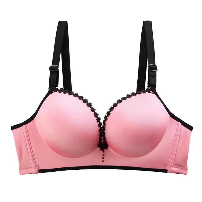 Ensemble soutien-gorge bandeau épaissi style Princesse Tang pour femme