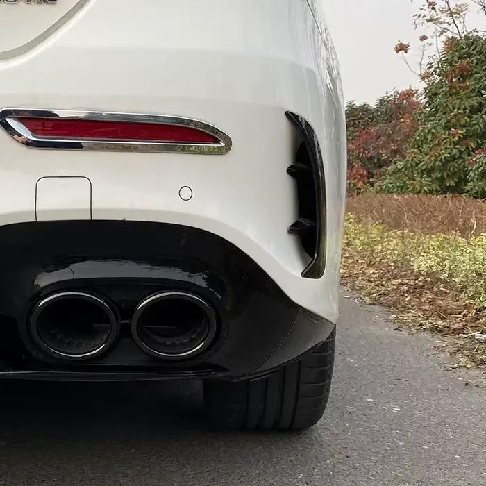 2019 à plus pour Mercedes classe A W177 berline A180 A200 A220 A250 A35 garniture de ventilation arrière garniture de pare-chocs lèvre côté Canards séparateur d'aileron