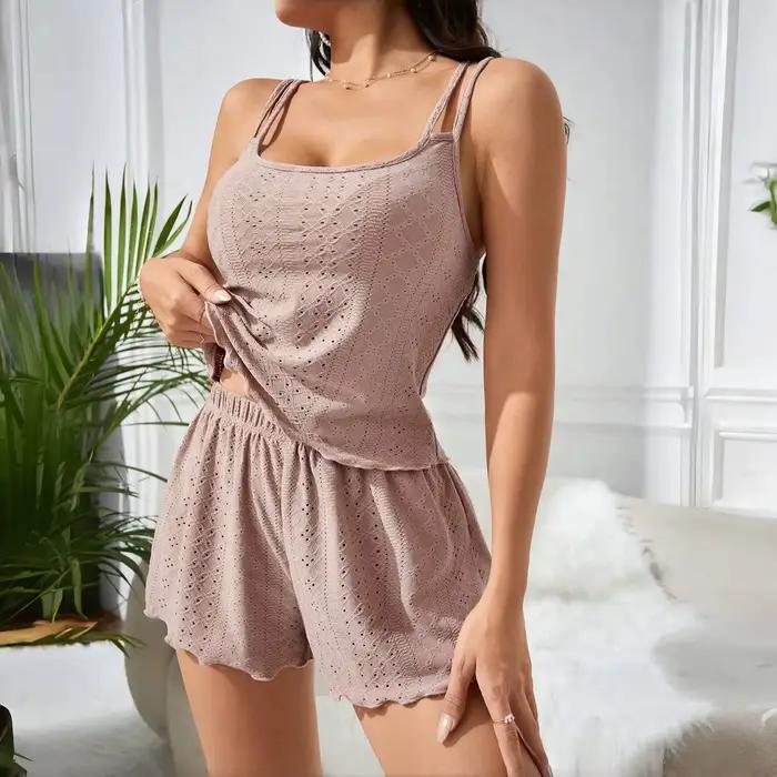 Ensemble pyjama Jacquard pour femmes