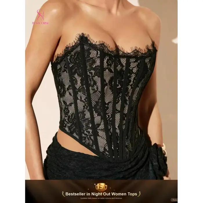 Corset bustier sexy, corset femme luxe et élégant pour femmes