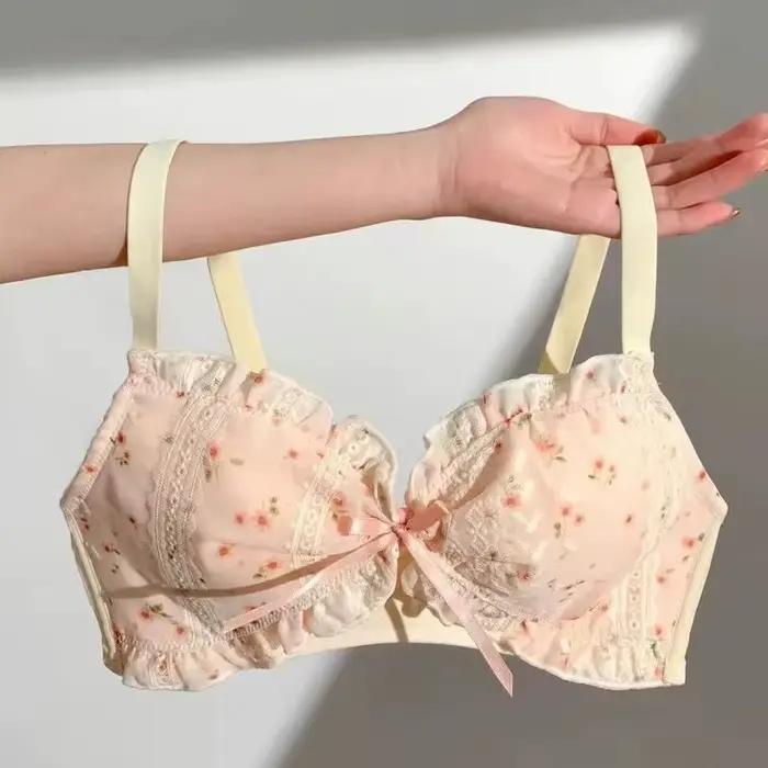Soutien-gorge à petits seins froncés pour femmes
