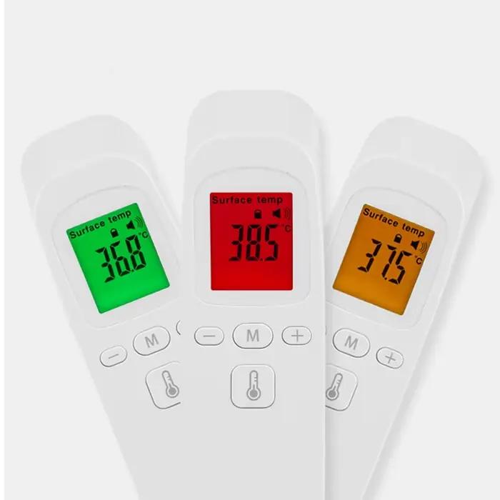 Thermomètre numérique infrarouge pour fièvre, médical, domestique, pour nourrissons et adultes, Laser sans contact, température corporelle, oreille