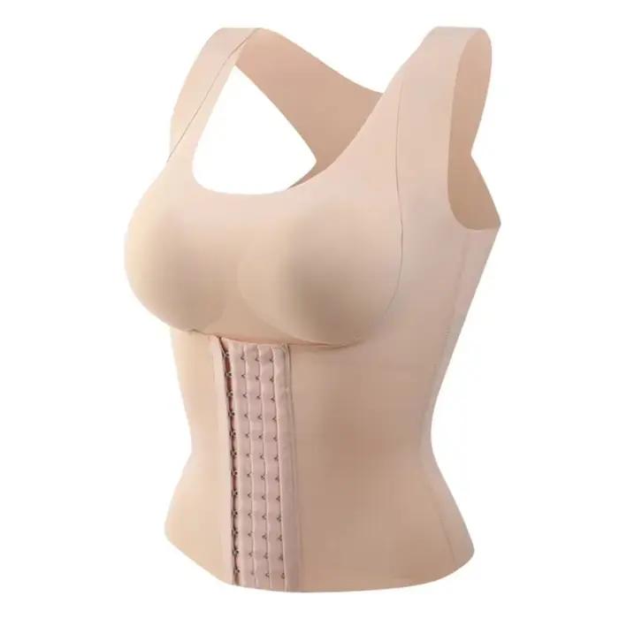 Soutien-gorge à boutons de taille 3 en 1 pour femmes