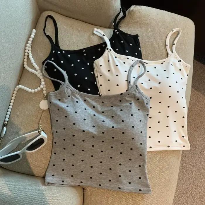 Nouveau débardeur camisole dos en U pour femme