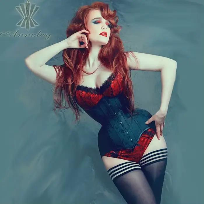 Taille fine 3-7 pouces! Corset désossé en acier de qualité